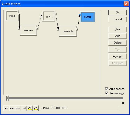 Virtualdub Audio Filters